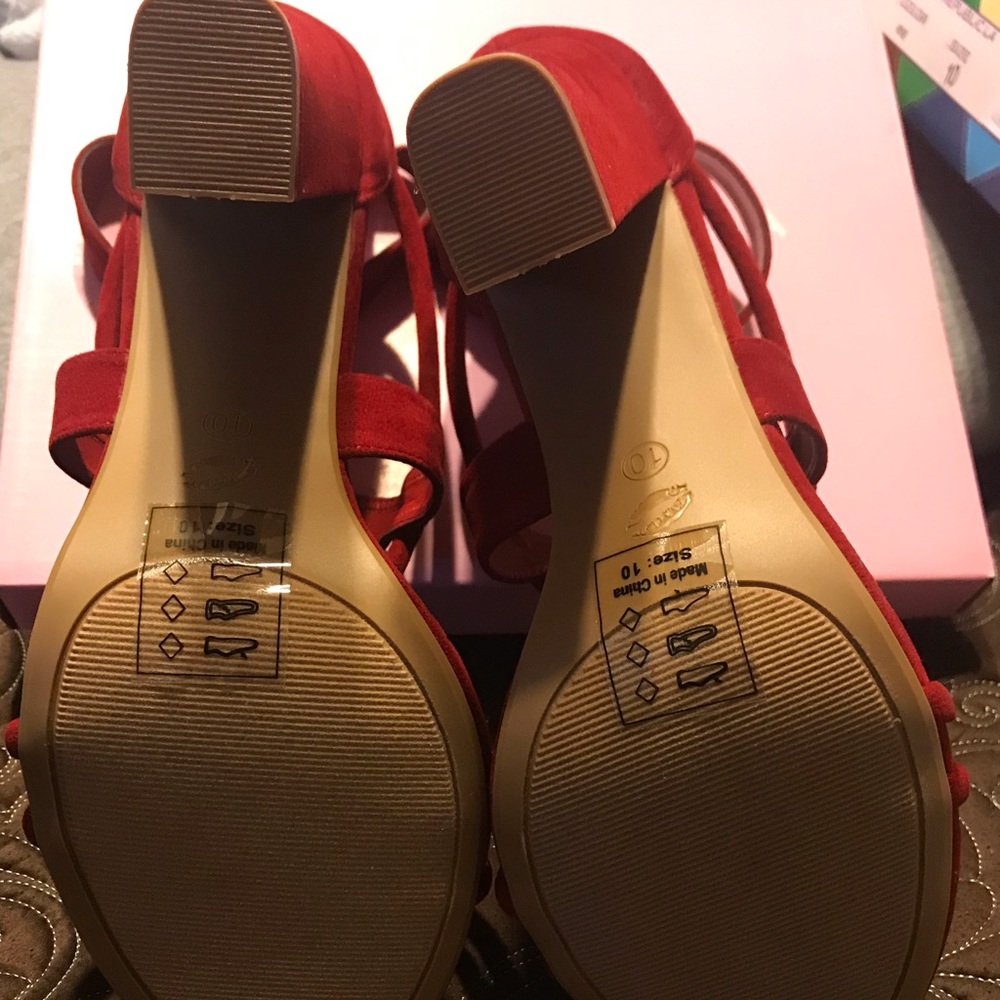Red Wine Summer Sandal!